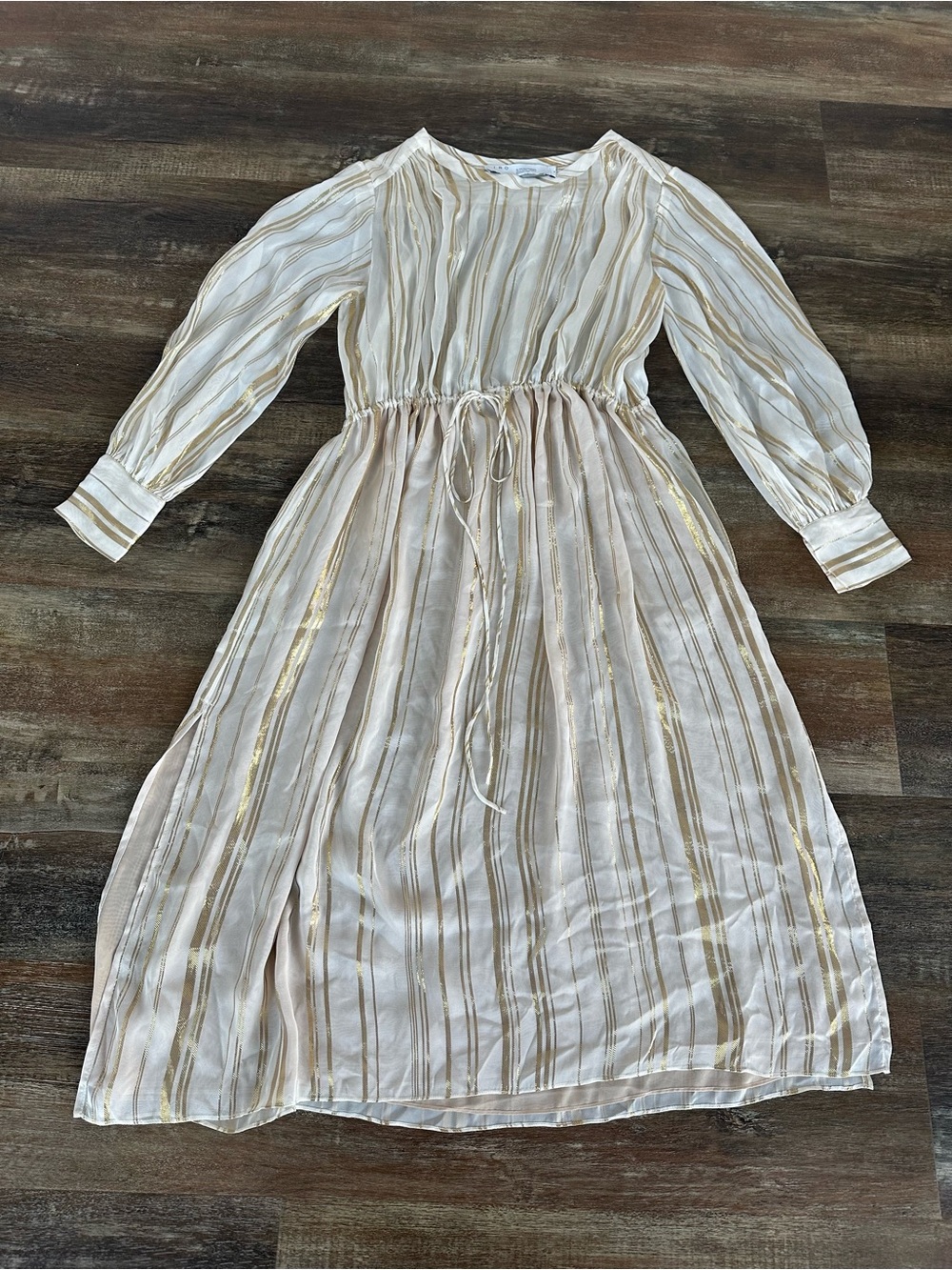 IRO Silk Metallic  Dress Size Small - Picture 2 of 9